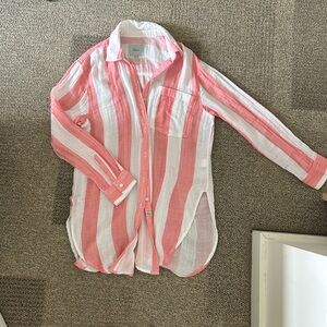 Rails Jaylin playa strip shirt, size S
